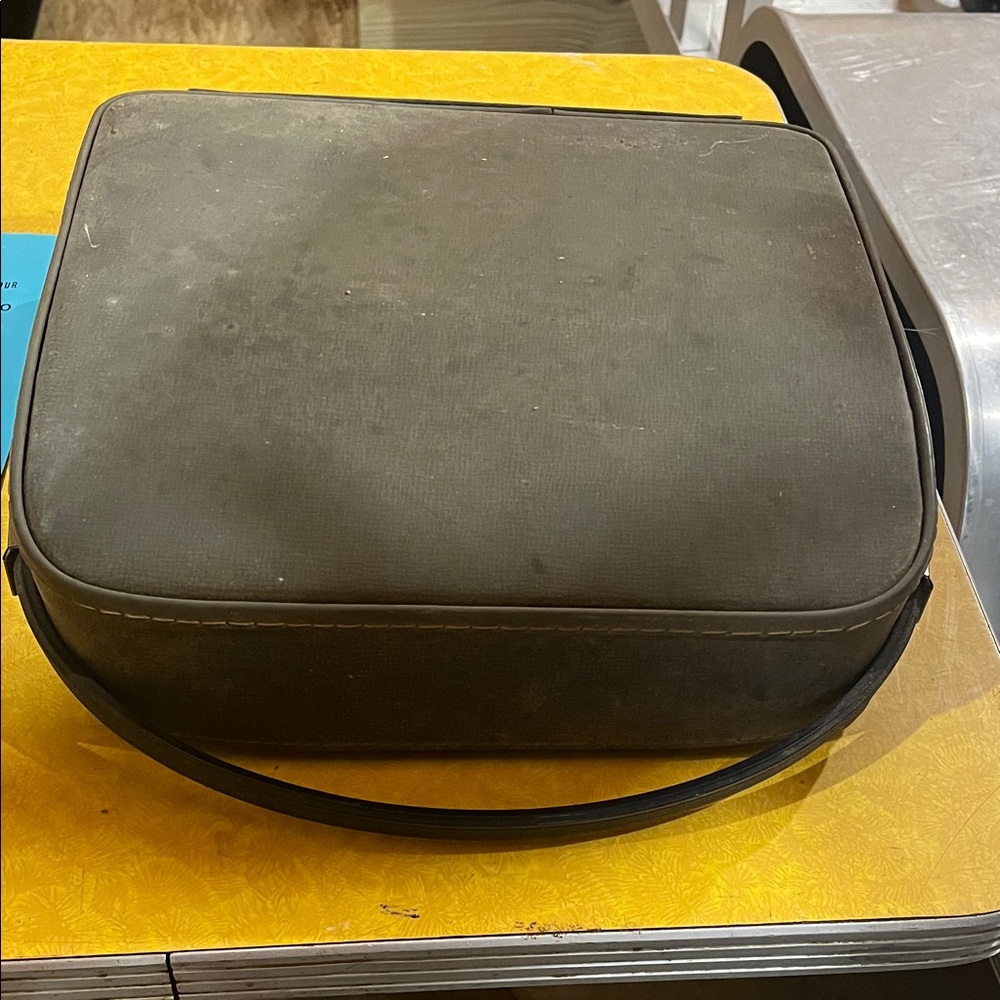 Antique Classic Blackish blue typewriter Bag from Japan